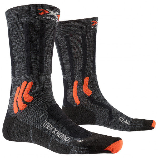 X-Socks - Trek X Merino - Wandersocken Gr 35-38 schwarz
