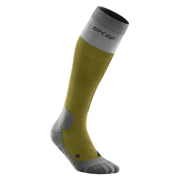 CEP - Hiking Light Merino Socks - Kompressionssocken Gr V oliv/grau