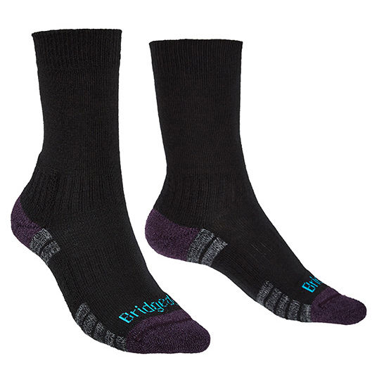 Bridgedale - Women's Hike Lightweight Merino Performance - Wandersocken Gr M schwarz