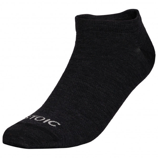 Stoic - Merino Everyday Light No Show Socks - Multifunktionssocken Gr 36-38 schwarz