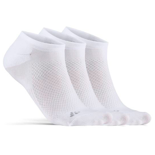 Craft - Core Dry Footies 3-Pack - Radsocken Gr 34/36 weiß