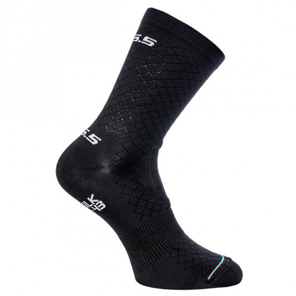 Q36.5 - Leggera - Radsocken Gr 44-47 schwarz