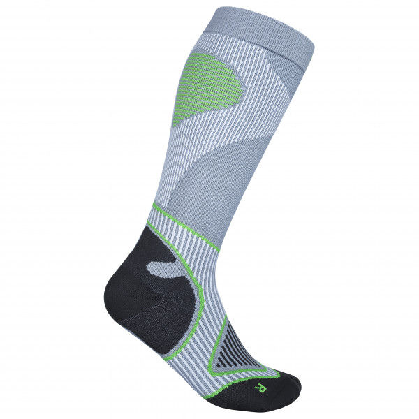 Bauerfeind Sports - Outdoor Performance Compression Socks - Kompressionssocken Gr 44-46 - S: 31-36 cm grau
