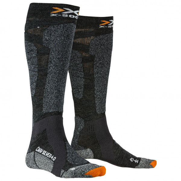 X-Socks - Carve Silver 4.0 - Skisocken Gr 35-38 schwarz