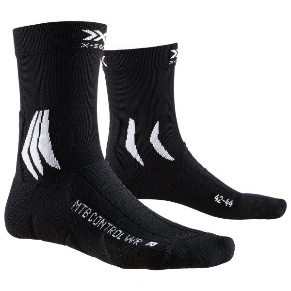 X-Socks - MTB Control Water Repellent - Radsocken Gr 39-41 schwarz