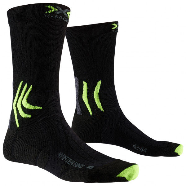 X-Socks - Winter Bike 4.0 - Radsocken Gr 35-38 schwarz