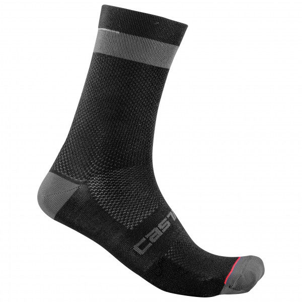 Castelli - Alpha 18 Sock - Radsocken Gr S/M schwarz