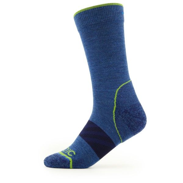 Stoic - Merino Outdoor Crew Socks Tech - Wandersocken Gr 45-47 schwarz