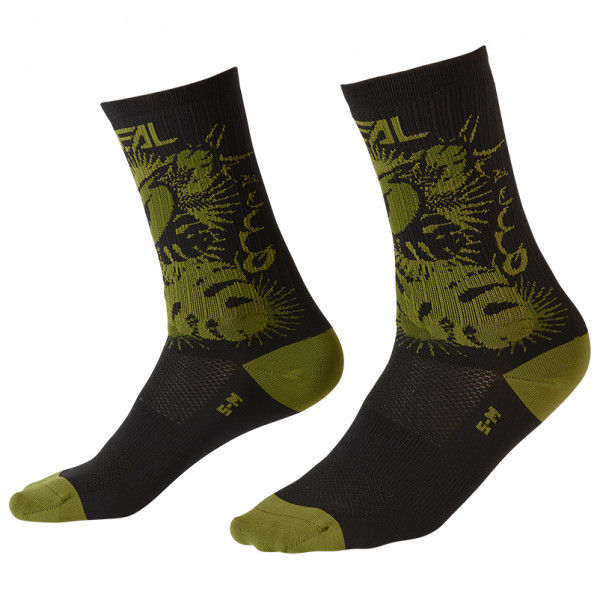 O'Neal - MTB Performance Sock Plant V.22 - Radsocken Gr 39-42 schwarz