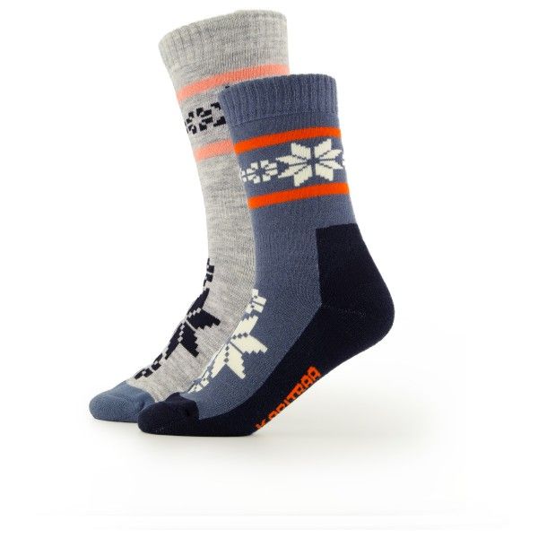 Kari Traa - Women's Rusa Sock 2-Pack - Wintersocken Gr 36-38 blau