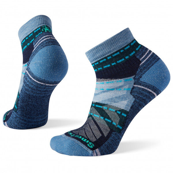 Smartwool - Women's Hike Light Cushion Margarita Ankle - Wandersocken Gr L blau