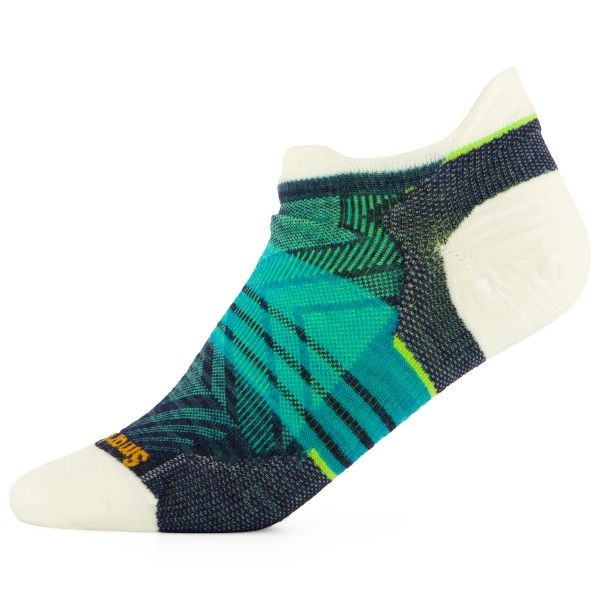 Smartwool - Women's Run Zero Cushion Stripe Low Ankle - Laufsocken Gr L weiß