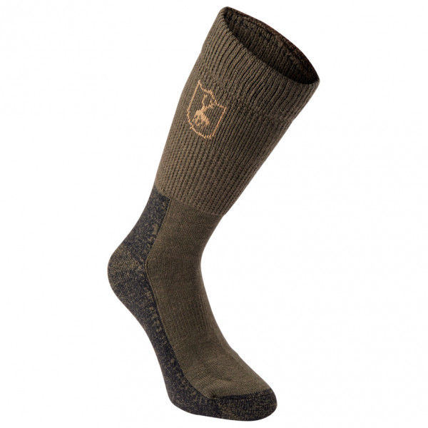 Deerhunter - Short Wool Socks Deluxe - Merinosocken Gr 36/39 braun