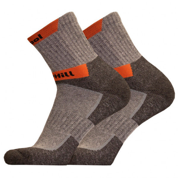 UphillSport - Hetta Summer Hiking 4L Drytech M3 w/ Upcycled Wool - Wandersocken Gr 43-46 grau