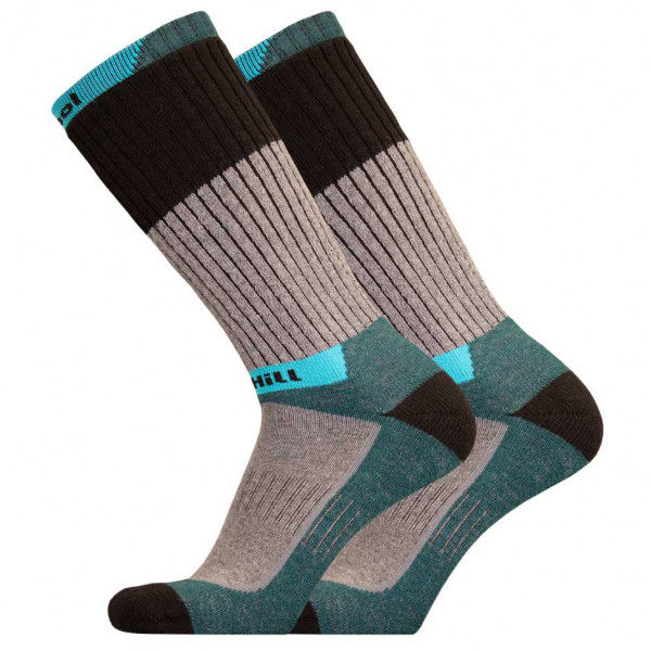 UphillSport - Hetta Trekking 4-Layer Drytech M4 w/ Upcycled Wool - Wandersocken Gr 39-42 braun