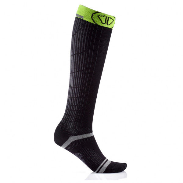 Sidas - Endurance Racing Knee - Laufsocken Gr 35-36 schwarz