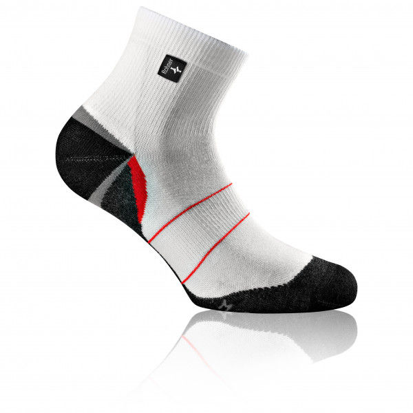 Rohner - Silver Runner L/R II - Laufsocken Gr 36-38 schwarz