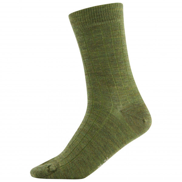 Joha - 4037 Wool Rib Socks Wool/Polyamide/Elasthane - Merinosocken Gr 31-34 braun