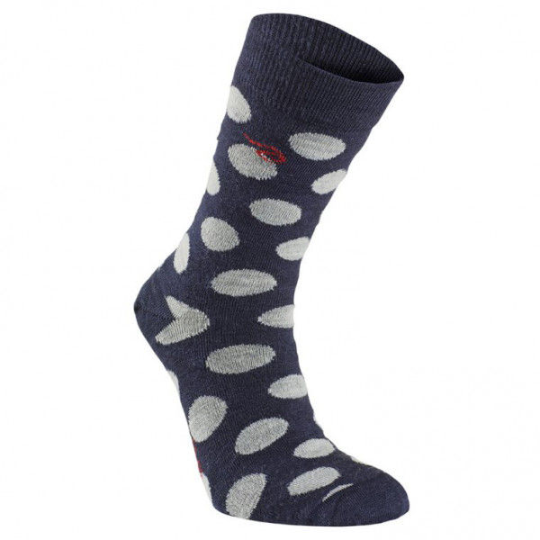 Ivanhoe of Sweden - Wool Sock Dot - Merinosocken Gr 35-38 grau