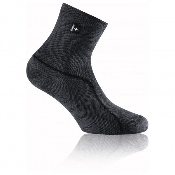Rohner - R-Ultra Light Quarter - Laufsocken Gr 36-38 schwarz
