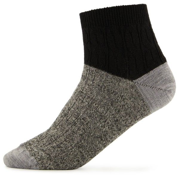 Smartwool - Women's Everyday Cable Ankle Boot - Multifunktionssocken Gr M grau
