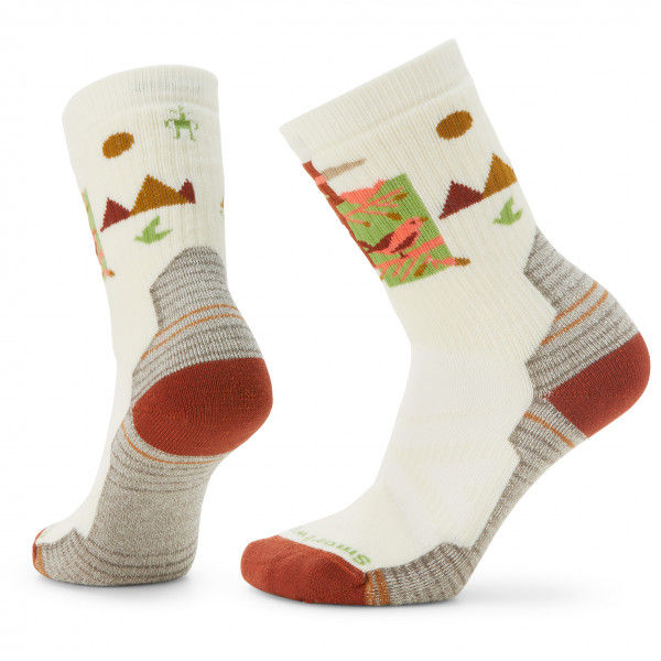 Smartwool - Women's Hike Full Cushion Alpine Perch Crew - Wandersocken Gr S beige