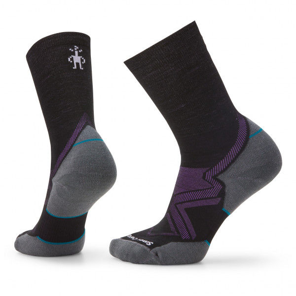 Smartwool - Women's Run Cold Weather Targeted Cushion Crew - Laufsocken Gr S schwarz