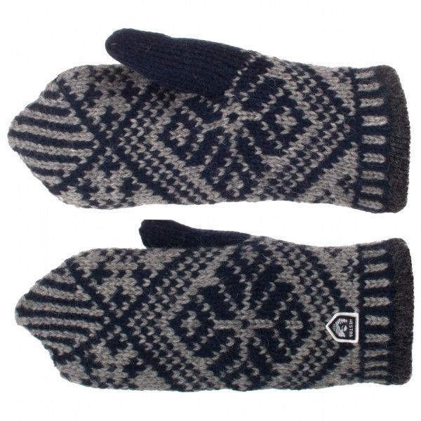Hestra - Nordic Wool Mitt - Handschuhe Gr 7 grau