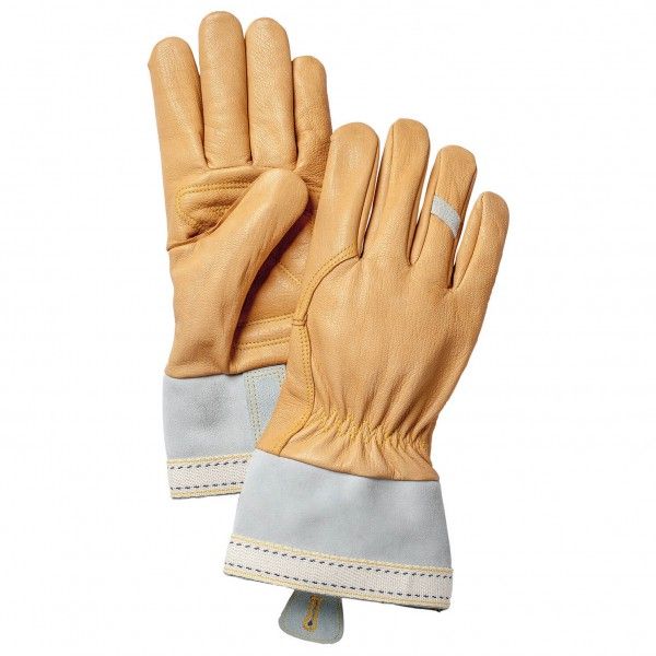 Hestra - Skullman 5 Finger - Handschuhe Gr 8 beige