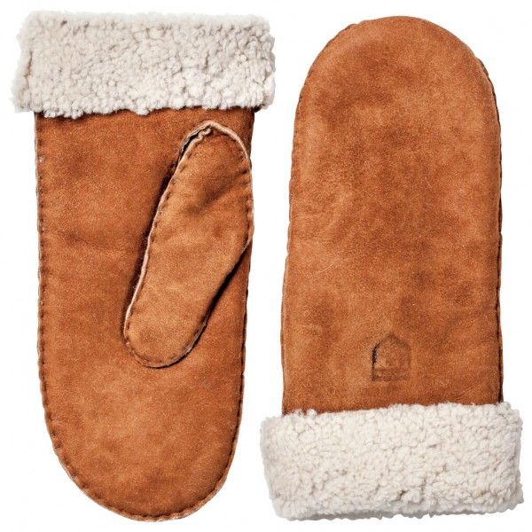 Hestra - Sheepskin Mitt - Handschuhe Gr 7 orange