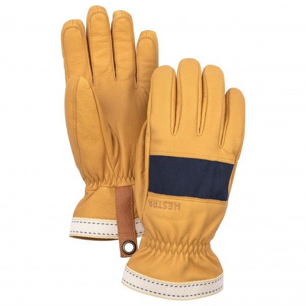Hestra - Njord 5 Finger - Handschuhe Gr 7 orange