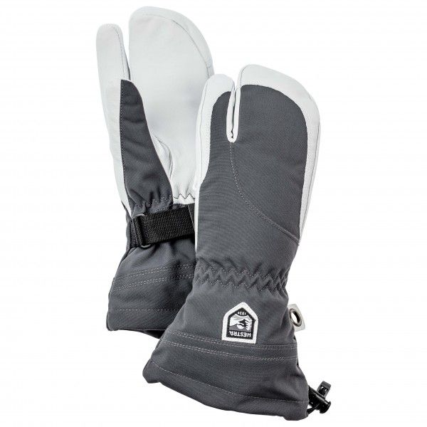 Hestra - Women's Heli Ski 3 Finger - Handschuhe Gr 5 grau