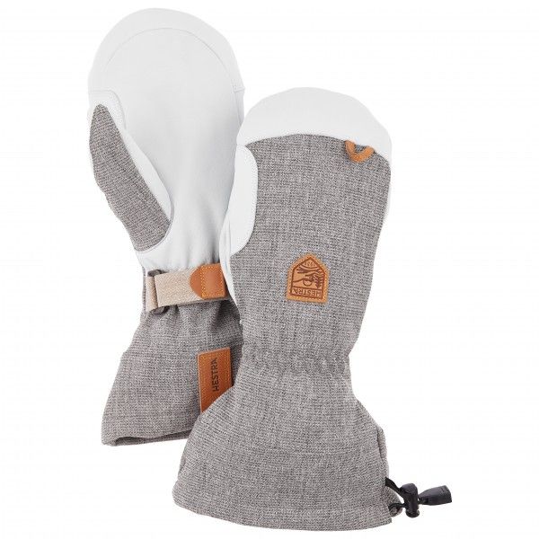 Hestra - Army Leather Patrol Gauntlet Mitt - Handschuhe Gr 10 grau
