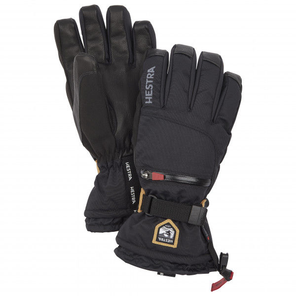 Hestra - All Mountain Czone 5 Finger - Handschuhe Gr 7 grau/schwarz