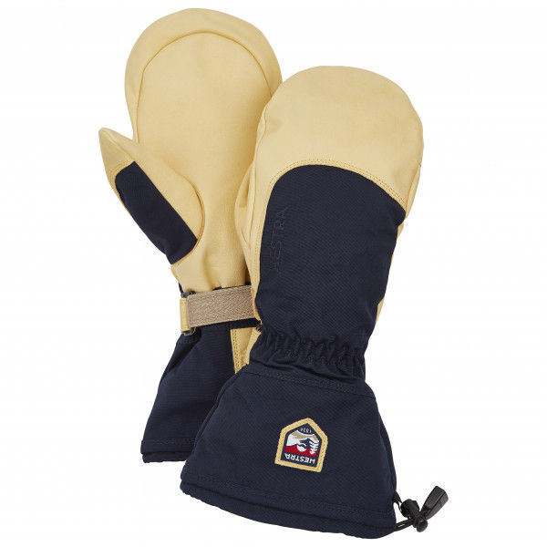 Hestra - Narvik Ecocuir Mitt - Handschuhe Gr 7 rot/beige