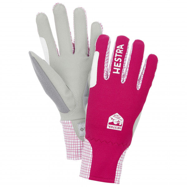 Hestra - Women's W.S. Breeze 5 Finger - Handschuhe Gr 6 rosa/grau