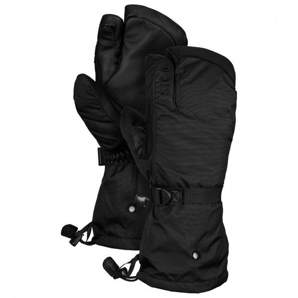 Stoic - Wool NalluSt. 3 Finger - Handschuhe Gr 8 schwarz