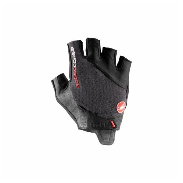 Castelli - Rosso Corsa Pro V Glove - Handschuhe Gr XS grau