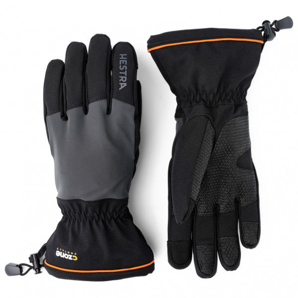 Hestra - CZone Contact Gauntlet 5 Finger - Handschuhe Gr 7 schwarz
