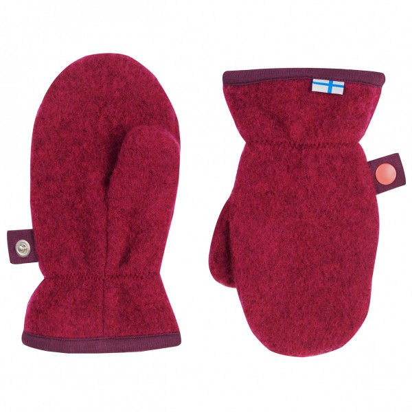 Finkid - Kid's Nupujussi Wool - Handschuhe Gr XS rot