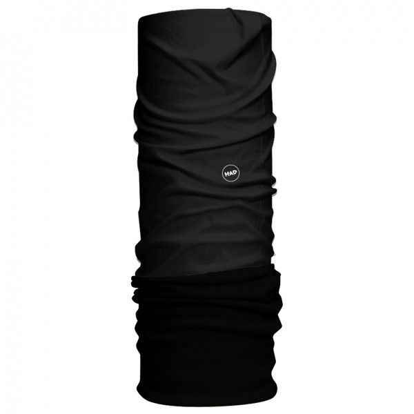 H.A.D. - Solid Fleece - Schlauchschal Gr One Size schwarz