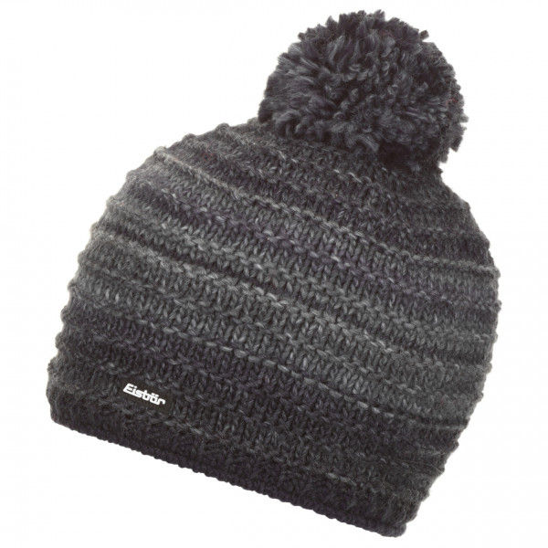 Eisbär - Mikata Pompon - Mütze Gr One Size rot/braun