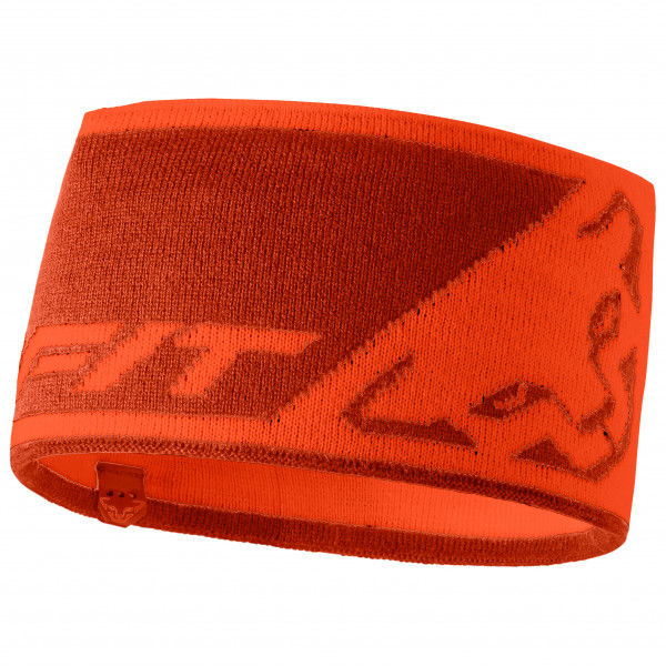 Dynafit - Leopard Logo Headband - Stirnband Gr One Size rot