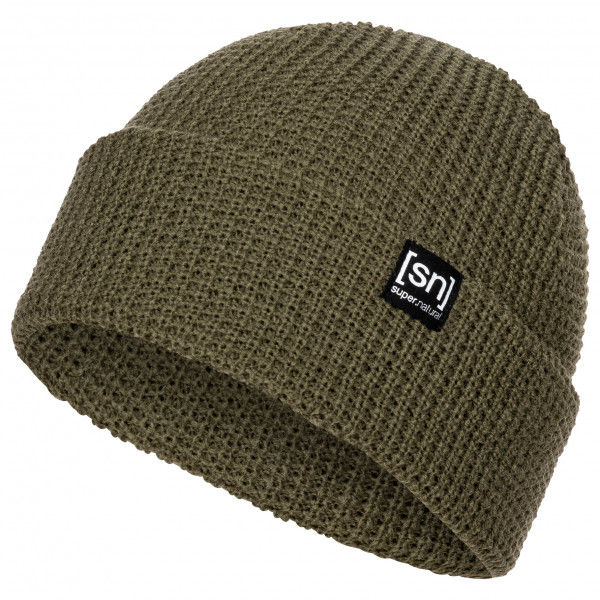 super.natural - City Beanie - Mütze Gr One Size oliv/braun