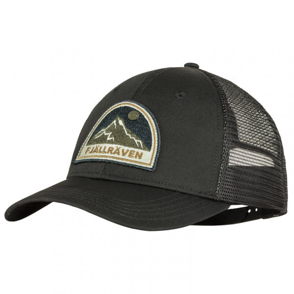 Fjällräven - Badge Långtradarkeps - Cap Gr L/XL grau/schwarz
