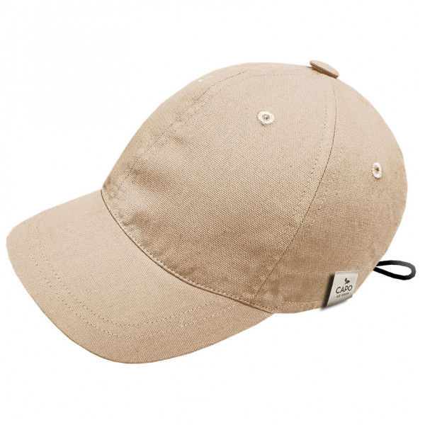 CAPO - Canvas Baseball Cap - Cap Gr L/XL grau/schwarz
