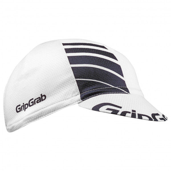 GripGrab - Lightweight Summer Cycling Cap - Radmütze Gr S/M weiß/grau/schwarz