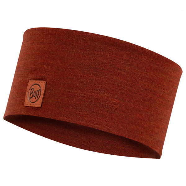 Buff - Merino Wide Headband - Stirnband Gr One Size rot