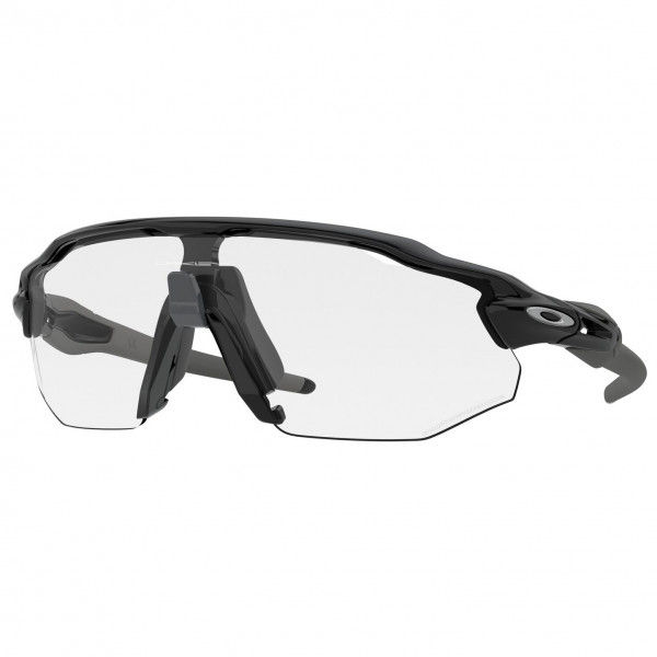 Oakley - Radar EV Advancer Photochromic S1-S2 (VLT 69-23%) - Fahrradbrille weiß/schwarz/grau