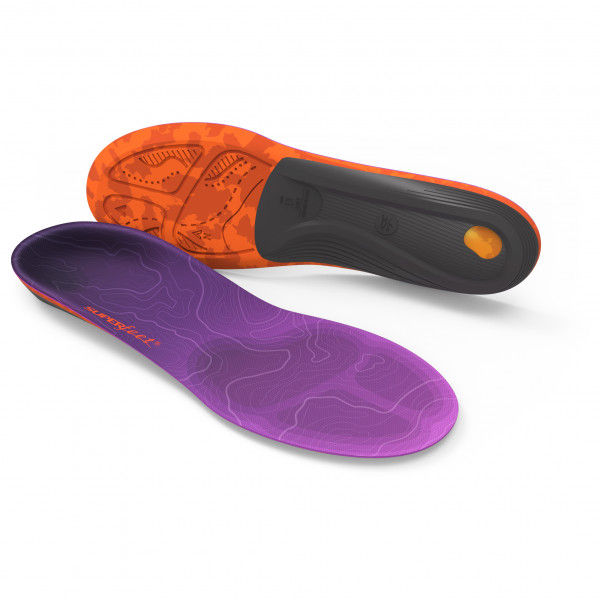 Superfeet - Women's Hike Trailblazer Comfort - Einlegesohle Gr 34-36 - B lila/schwarz